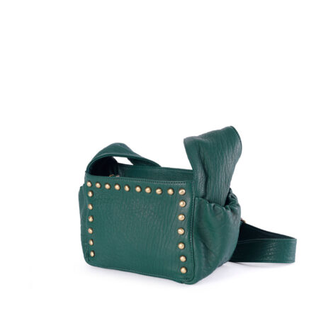 Soft Bag Small – Aquaverde | Handmade Leather Bag